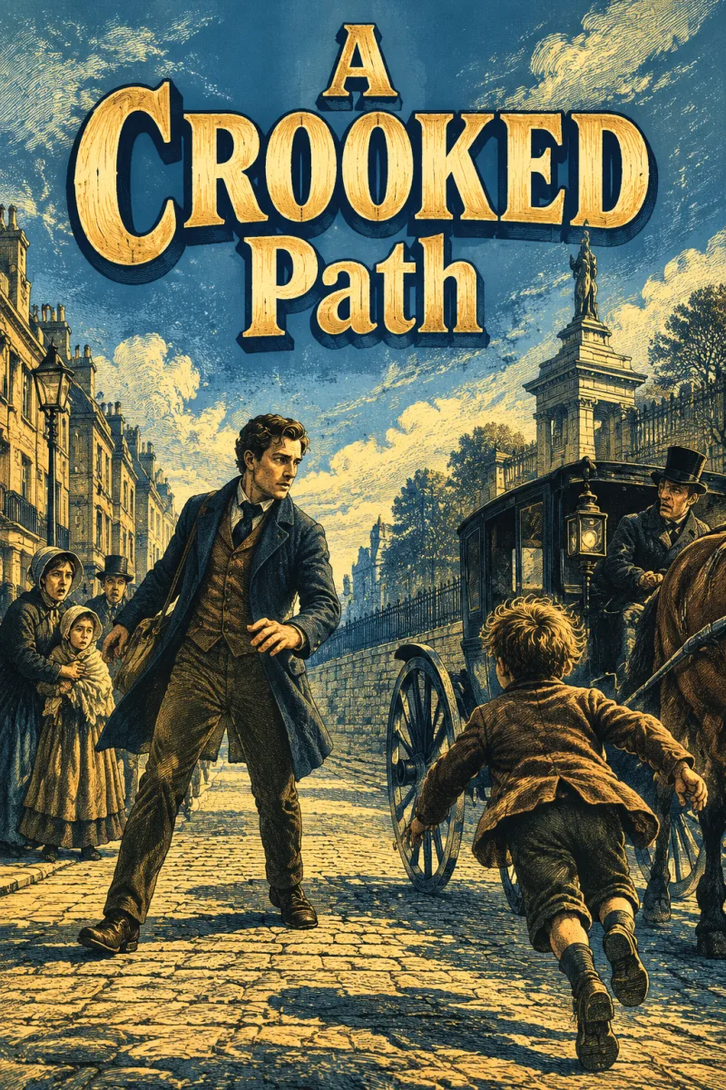 Cover art for A Crooked Path