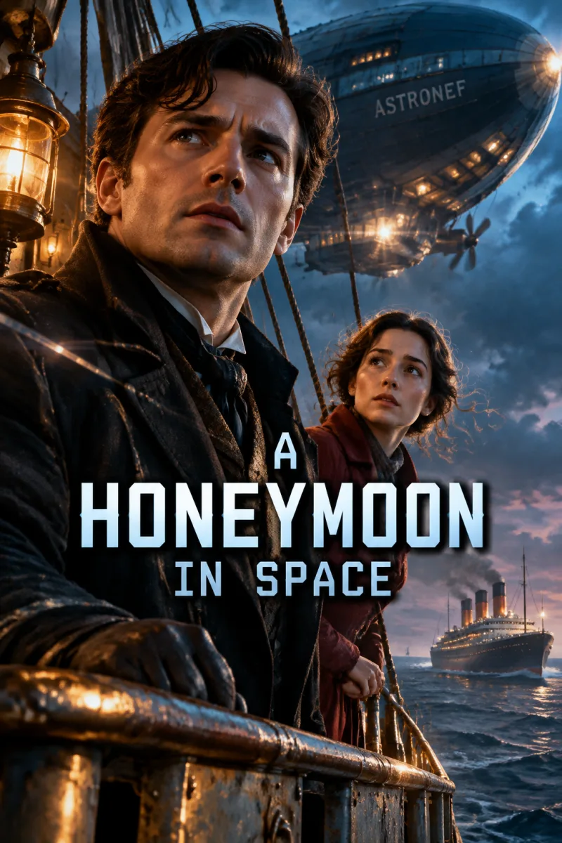 Cover art for A Honeymoon in Space