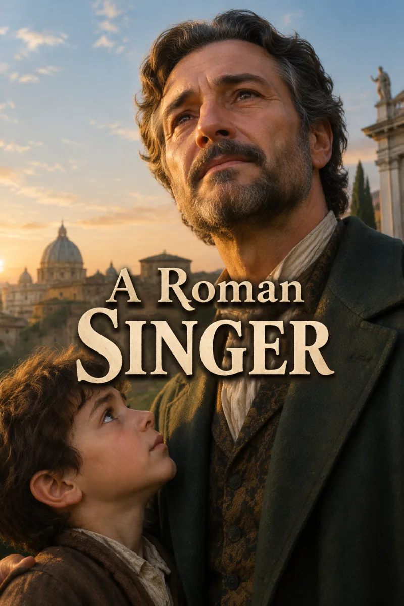 Cover art for A Roman Singer