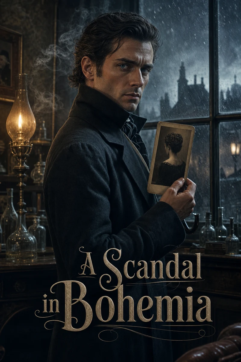 Cover art for A Scandal in Bohemia