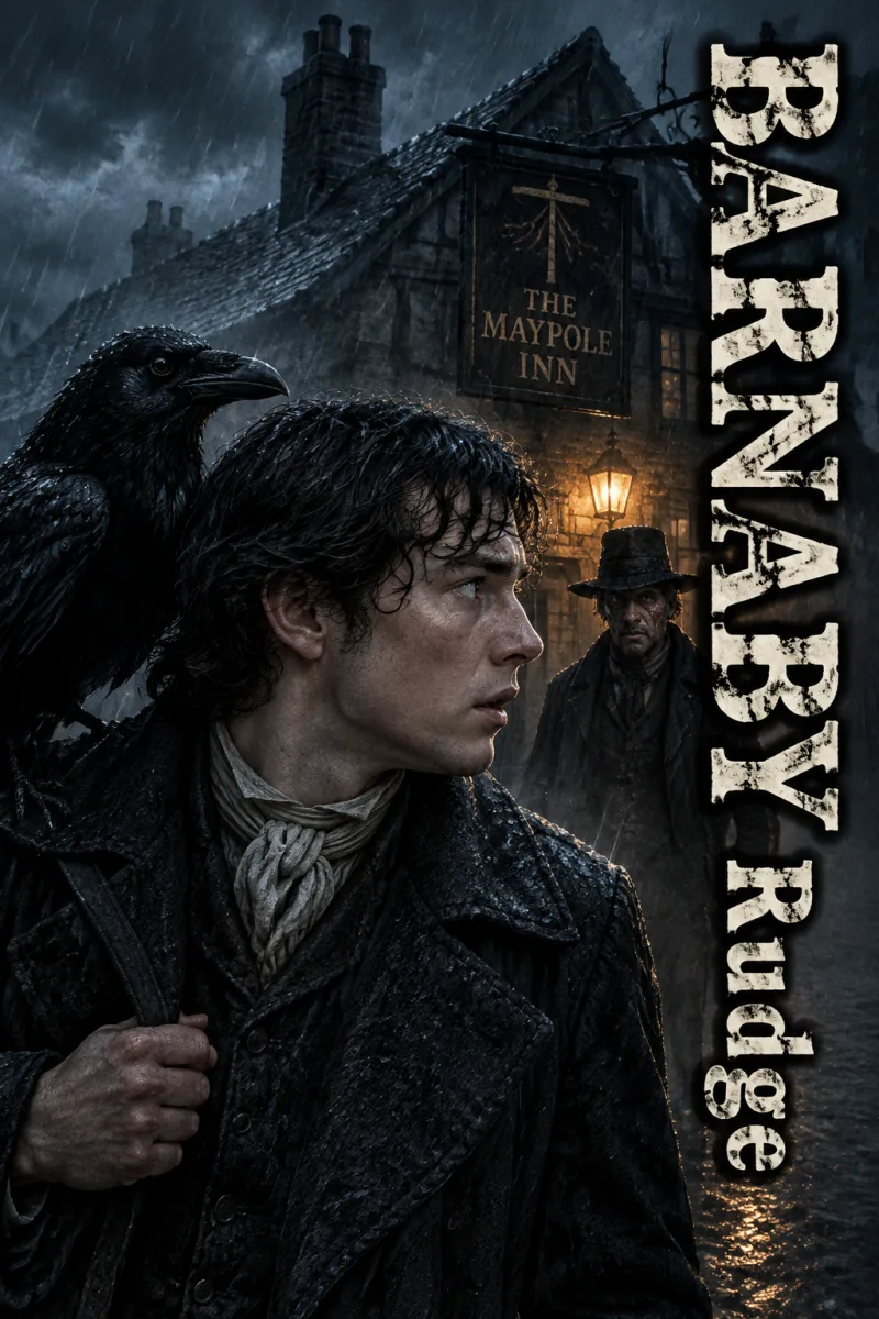Cover art for Barnaby Rudge