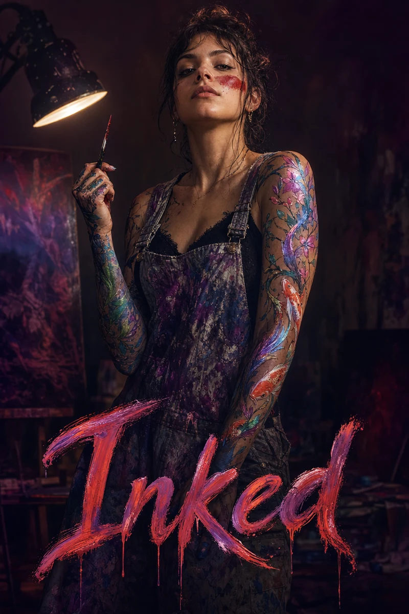 Cover art for Inked