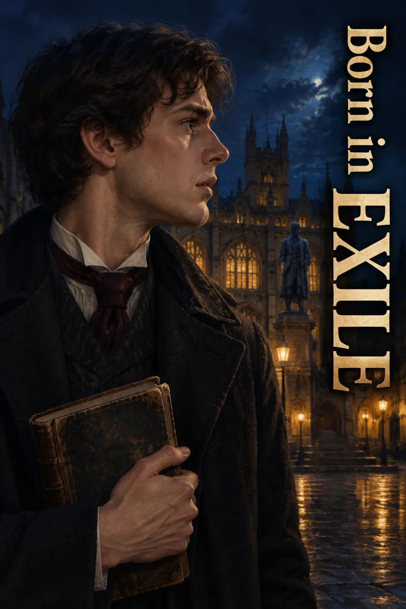 Cover art for Born in Exile