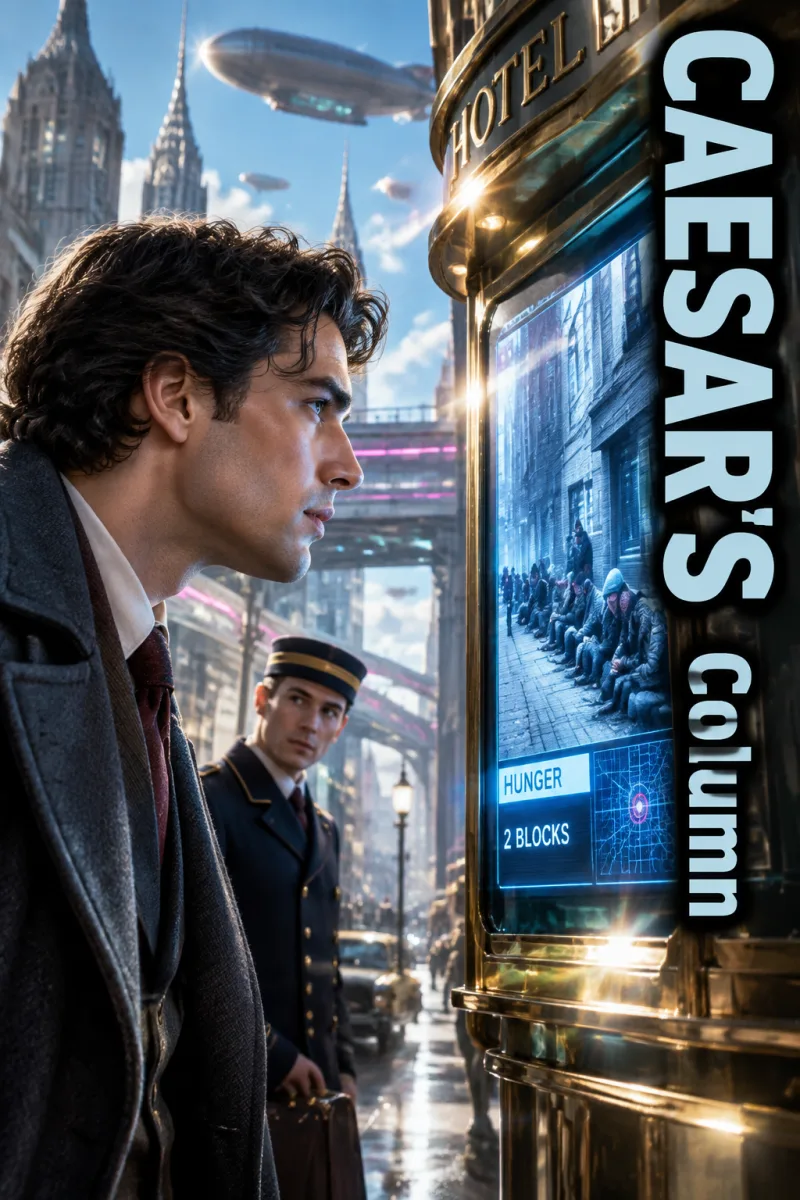 Cover art for Caesar's Column