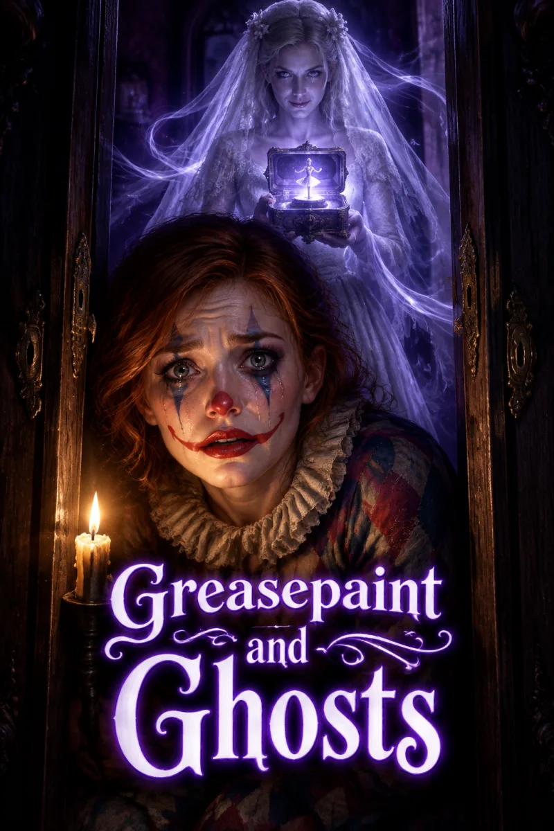Cover art for Greasepaint and Ghosts
