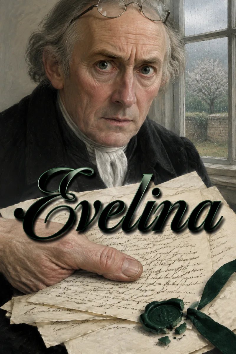 Cover art for Evelina