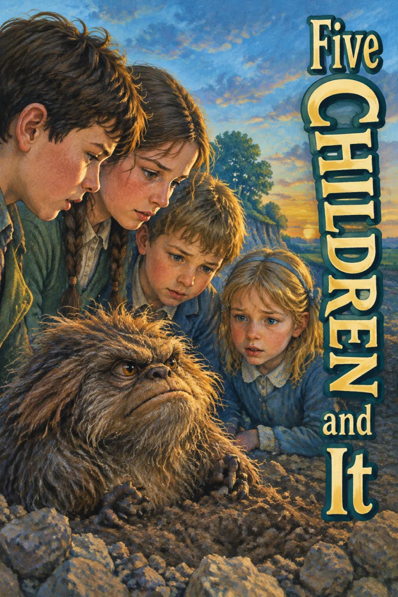 Cover art for Five Children and It