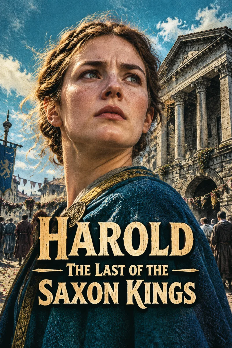 Cover art for Harold, the Last of the Saxon Kings