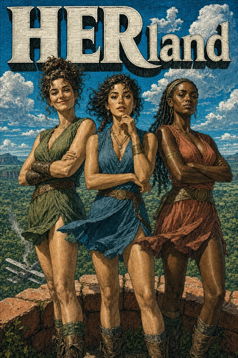 Cover art for Herland