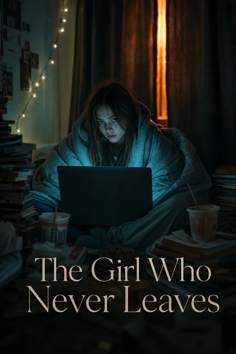 Cover art for The Girl Who Never Leaves