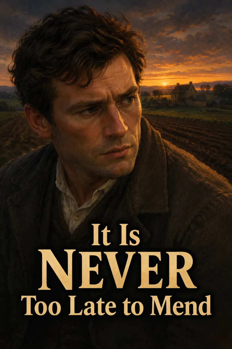 Cover art for It Is Never Too Late to Mend