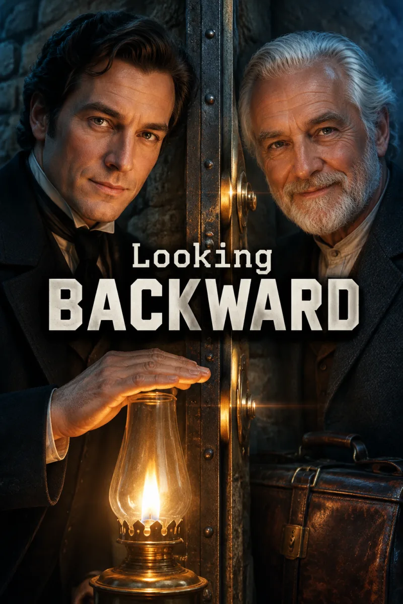 Cover art for Looking Backward