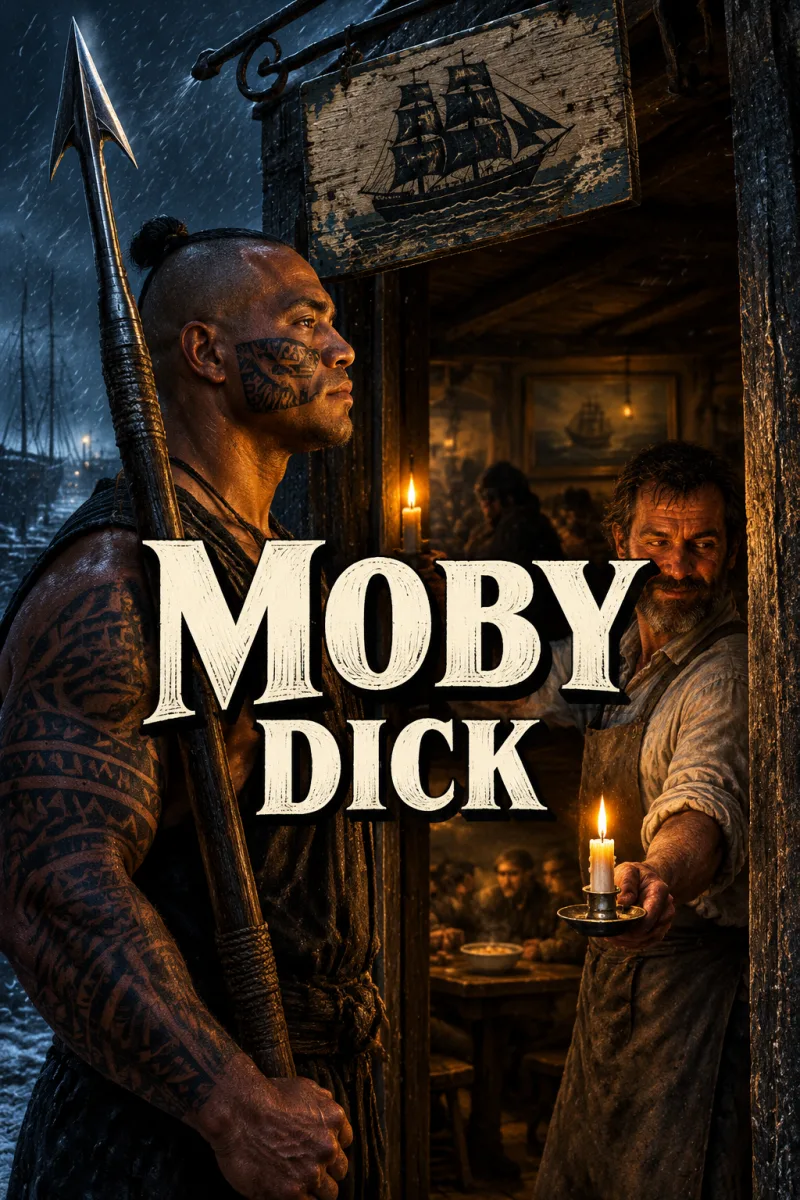 Cover art for Moby-Dick