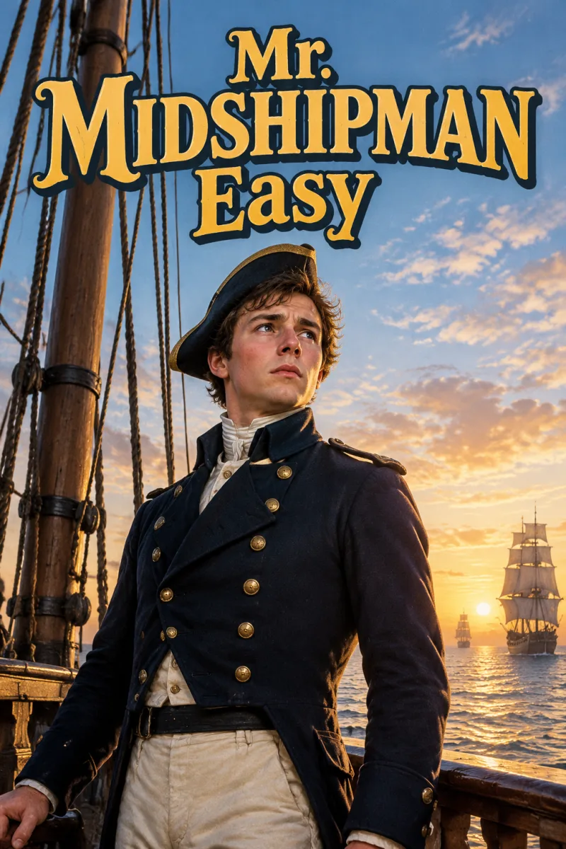Cover art for Mr. Midshipman Easy