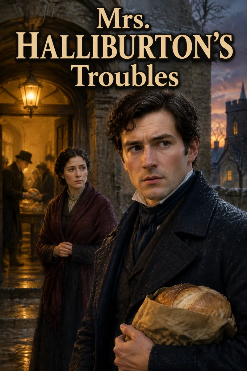 Cover art for Mrs. Halliburton's Troubles