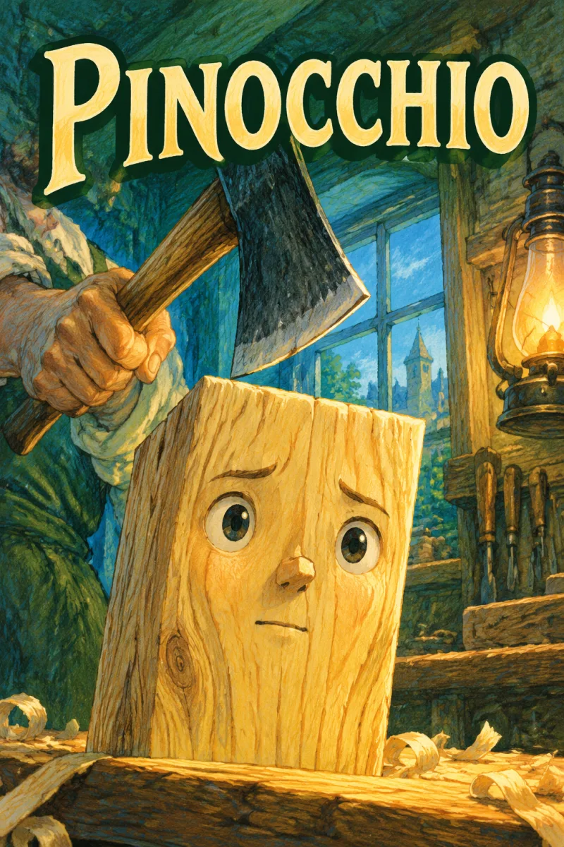 Cover art for Pinocchio