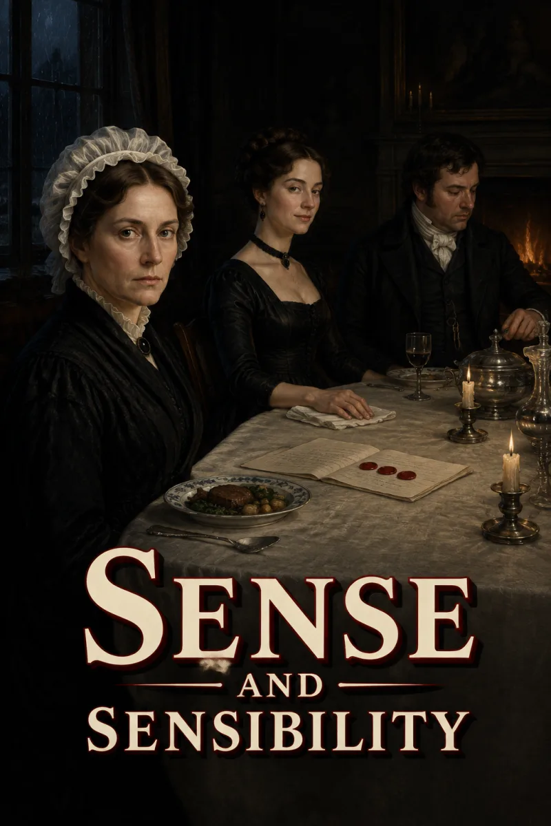 Cover art for Sense and Sensibility