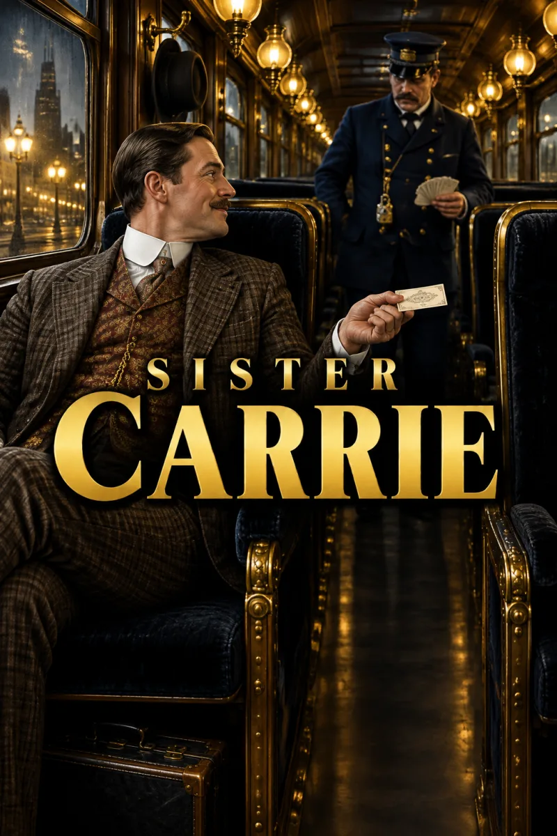 Cover art for Sister Carrie