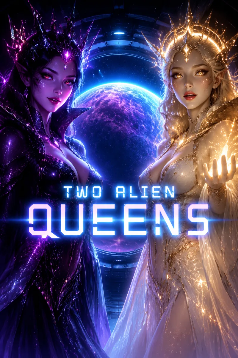 Cover art for Two Alien Queens