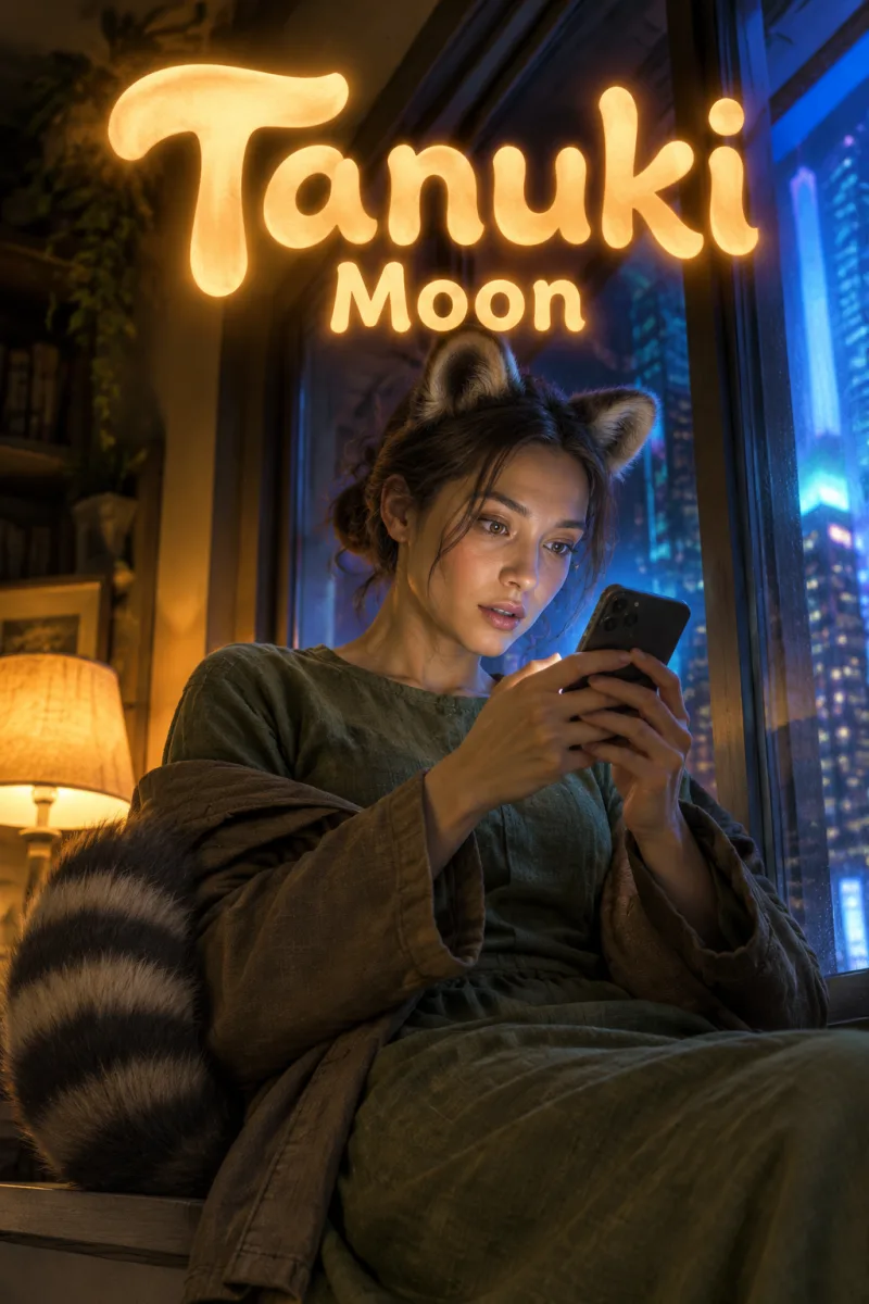 Cover art for Tanuki Moon