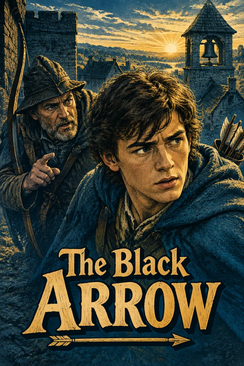 Cover art for The Black Arrow