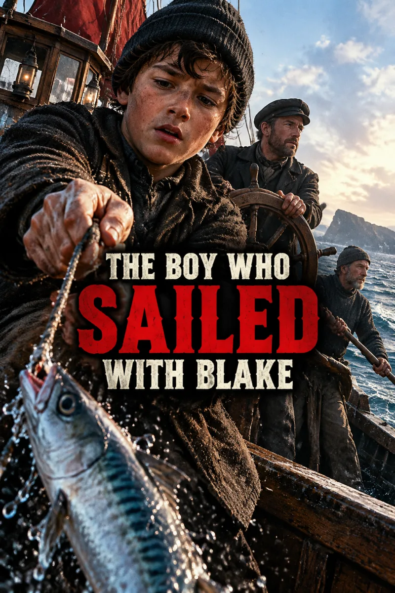 Cover art for The Boy Who Sailed with Blake