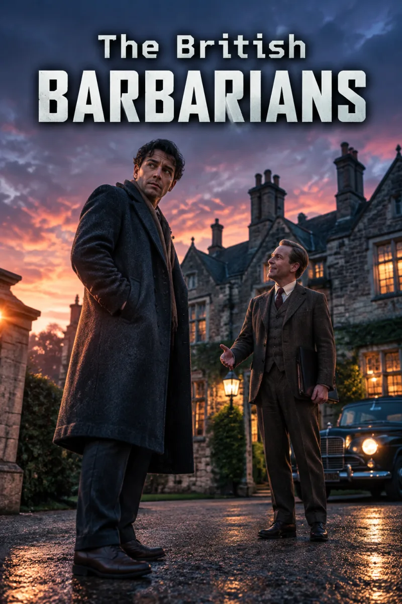 Cover art for The British Barbarians