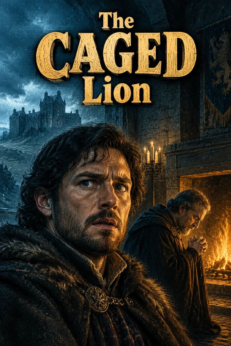 Cover art for The Caged Lion