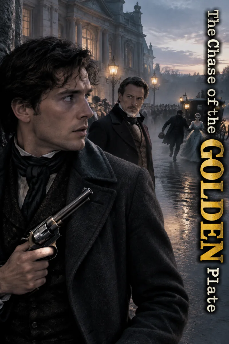 Cover art for The Chase of the Golden Plate