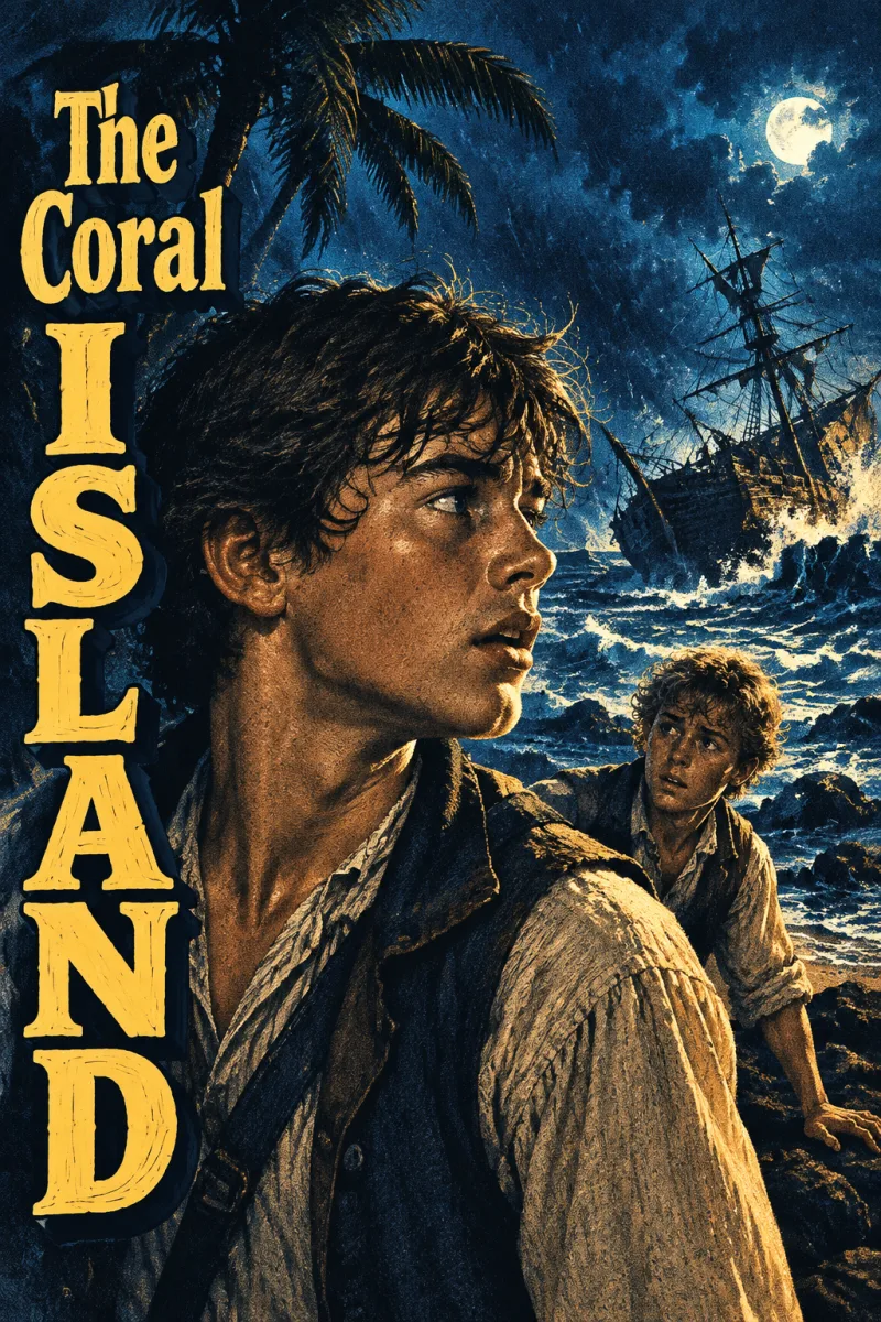 Cover art for The Coral Island