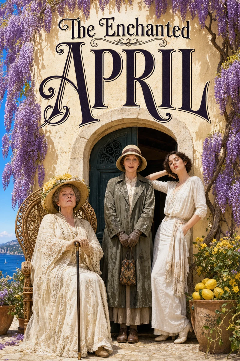 Cover art for The Enchanted April