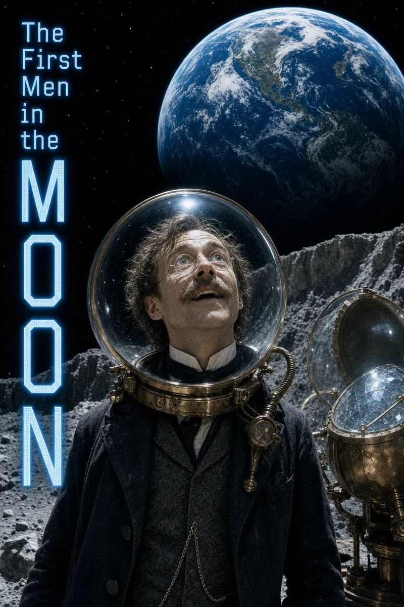 Cover art for The First Men in the Moon
