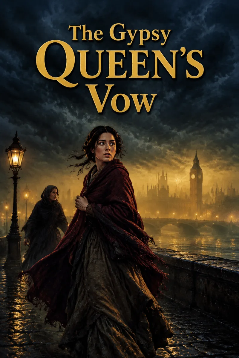Cover art for The Gypsy Queen's Vow