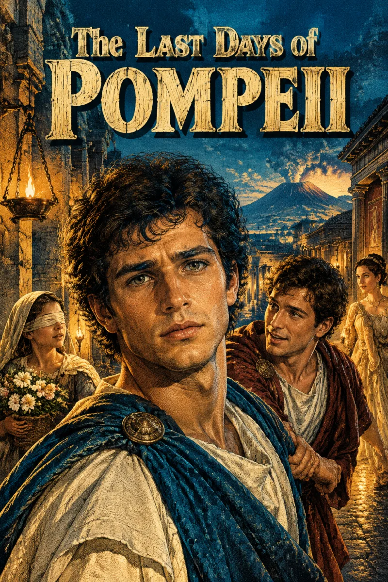Cover art for The Last Days of Pompeii