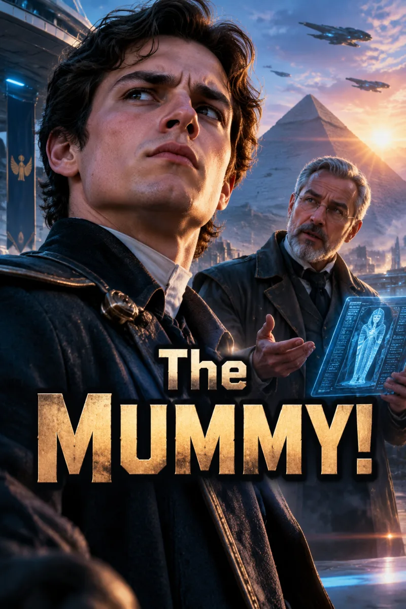 Cover art for The Mummy!
