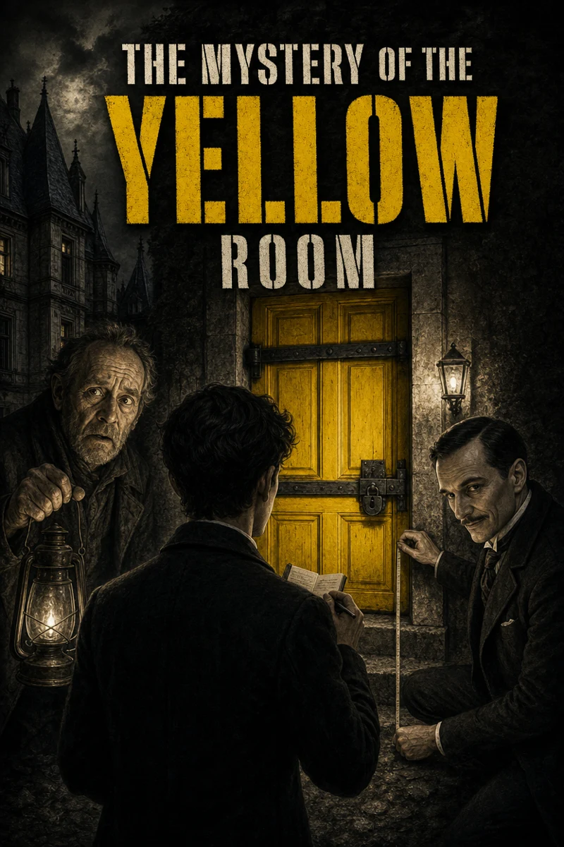 Cover art for The Mystery of the Yellow Room