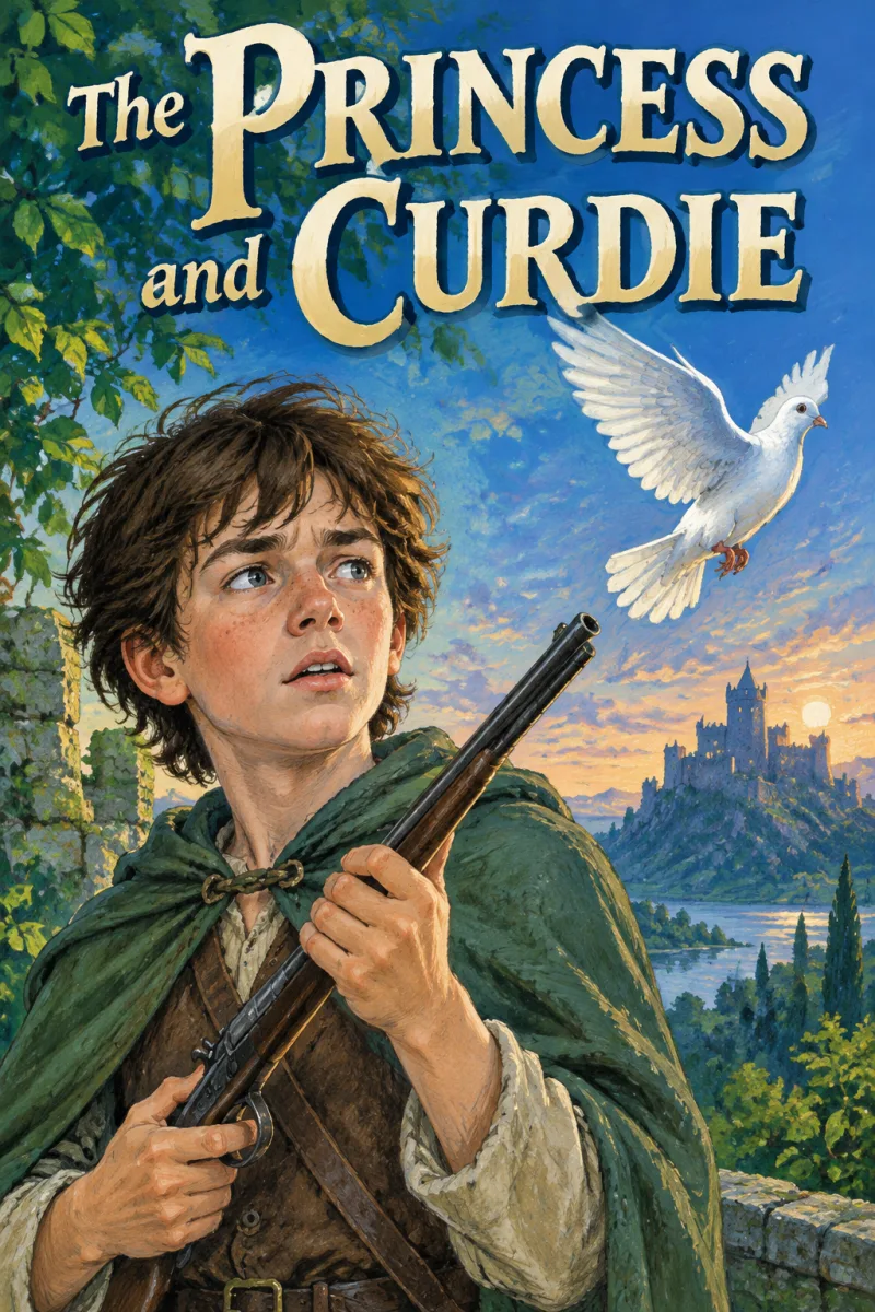 Cover art for The Princess and Curdie
