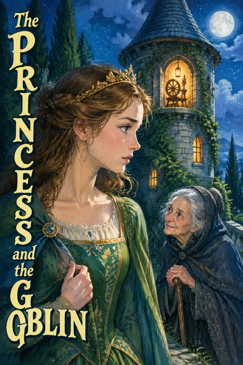 Cover art for The Princess and the Goblin