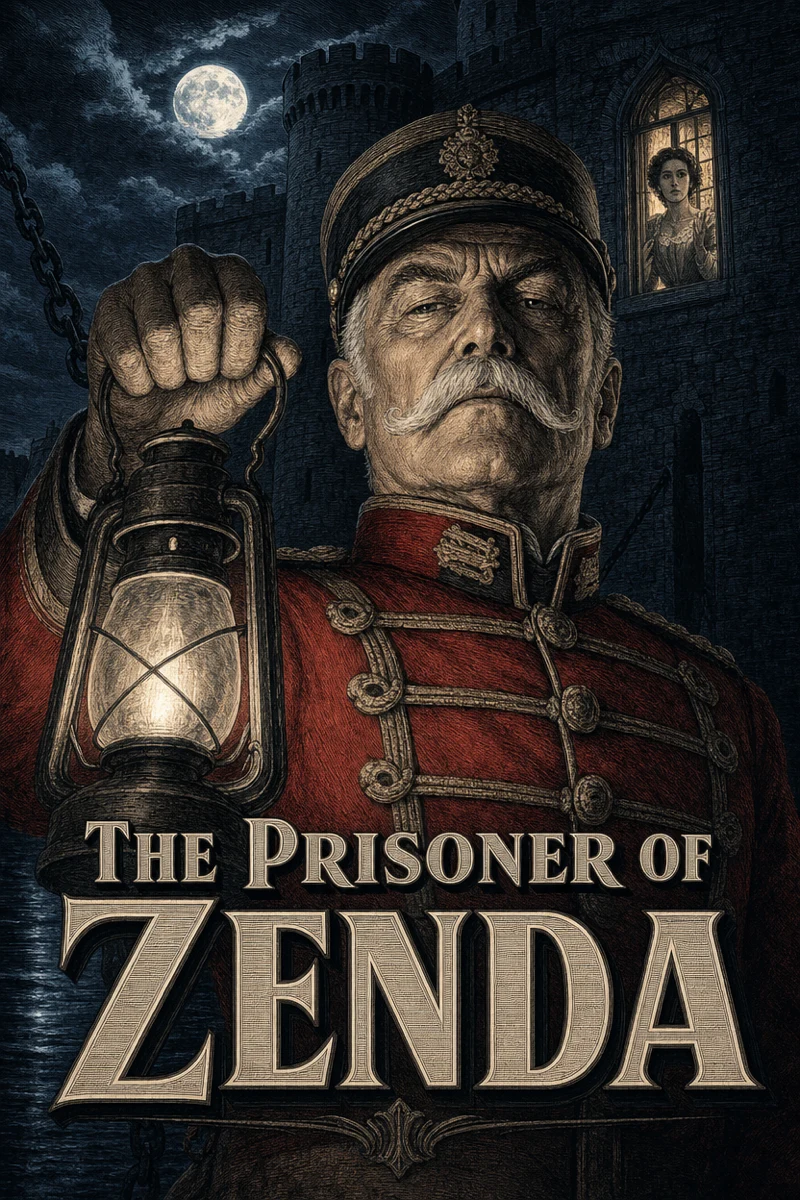Cover art for The Prisoner of Zenda