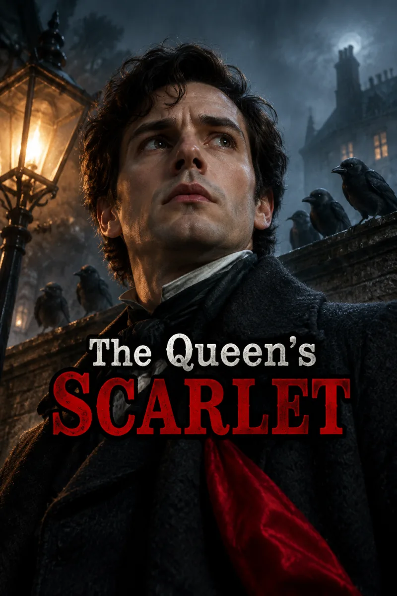 Cover art for The Queen's Scarlet