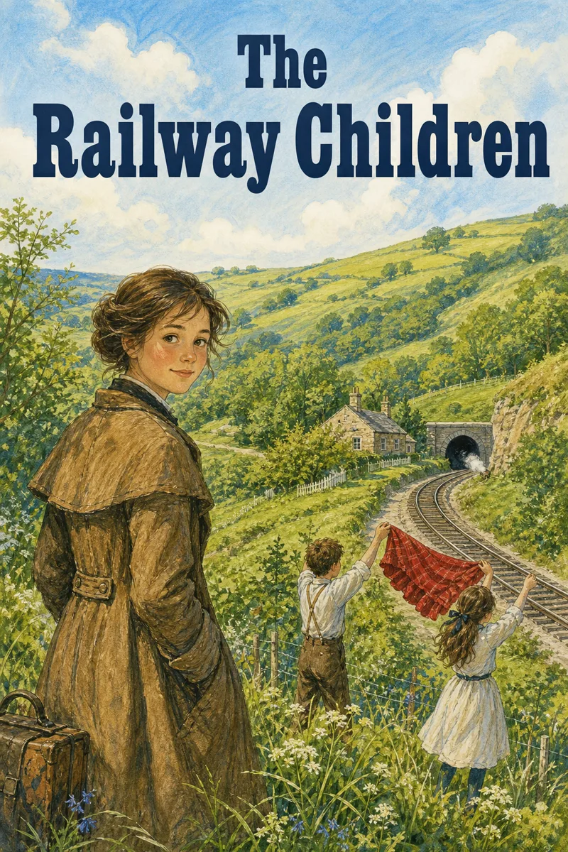 Cover art for The Railway Children