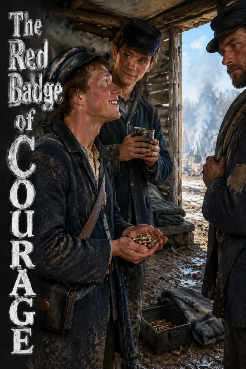 Cover art for The Red Badge of Courage