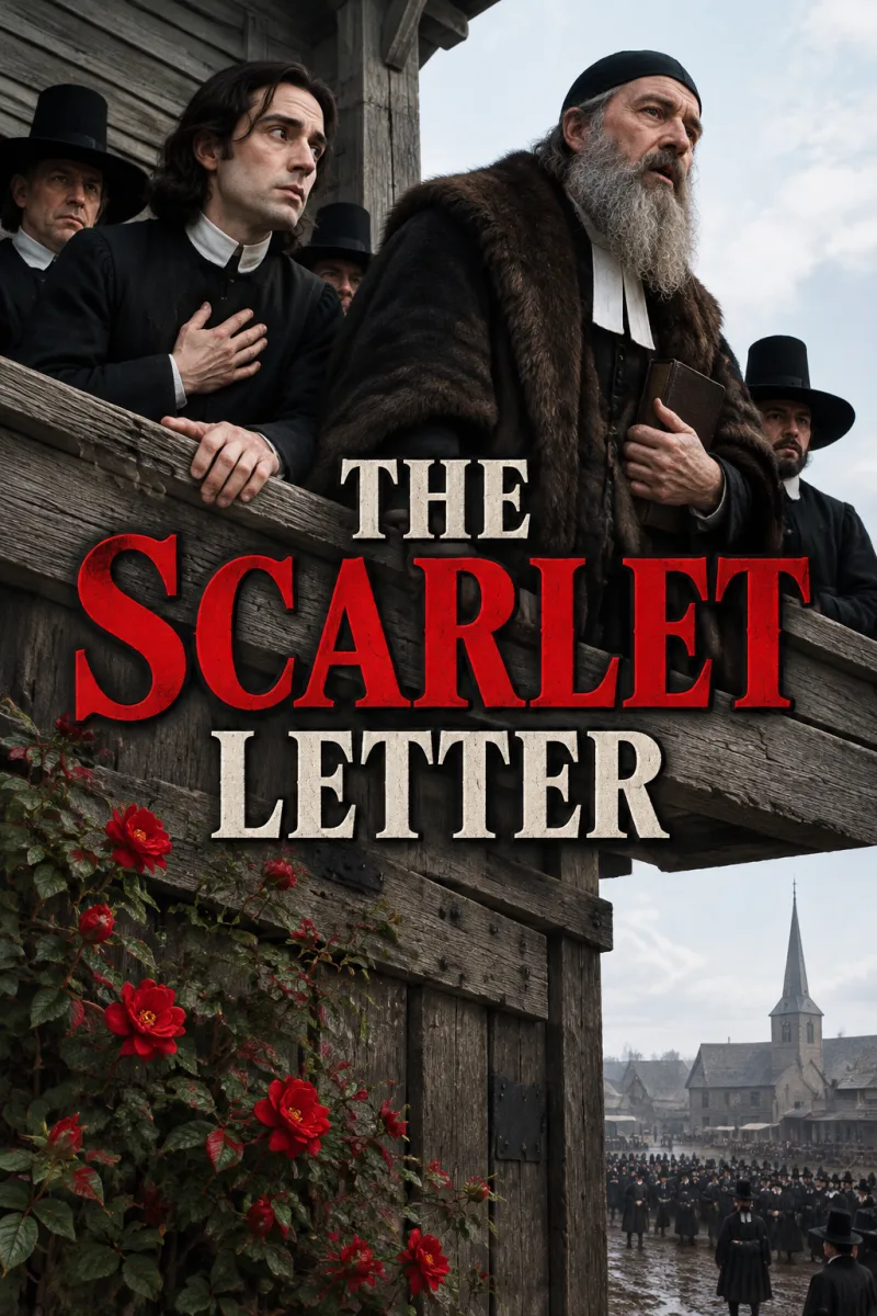 Cover art for The Scarlet Letter