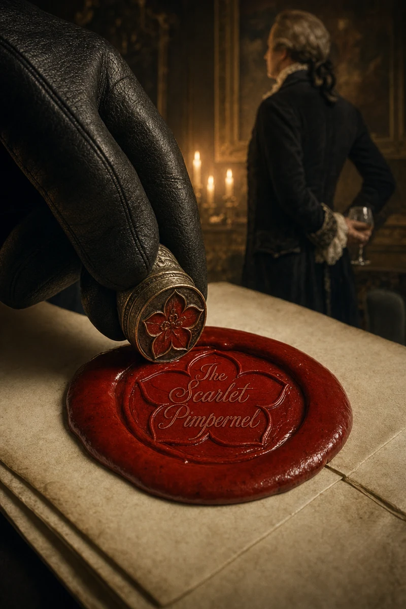Cover art for The Scarlet Pimpernel