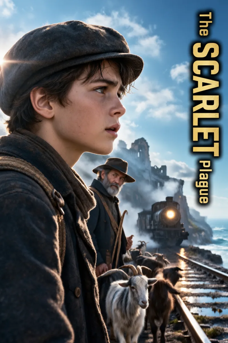 Cover art for The Scarlet Plague