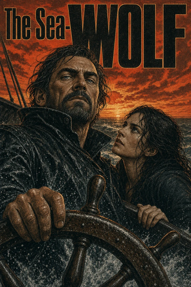 Cover art for The Sea-Wolf