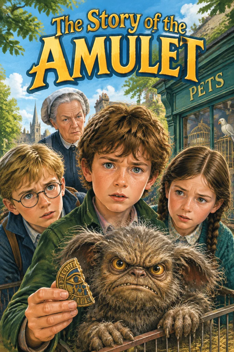 Cover art for The Story of the Amulet