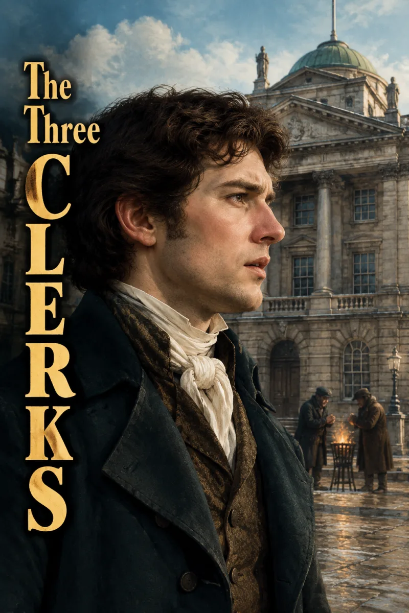 Cover art for The Three Clerks