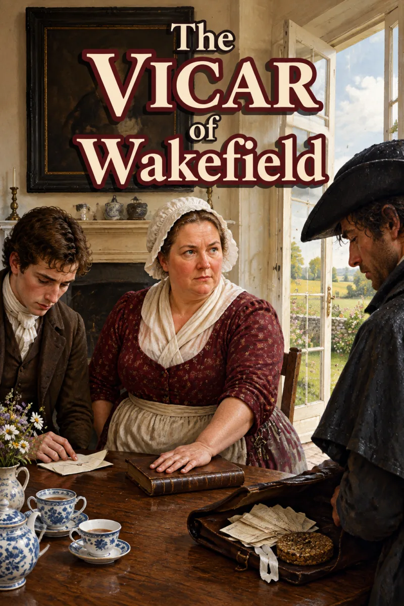 Cover art for The Vicar of Wakefield
