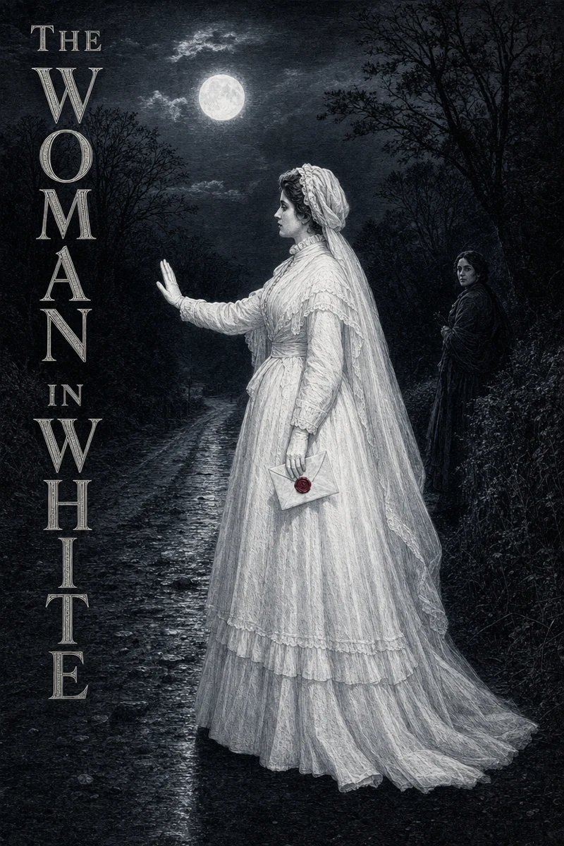 Cover art for The Woman in White